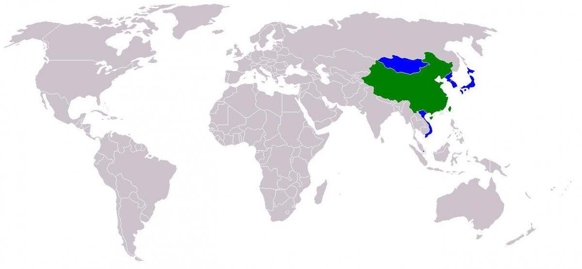 Taiwan mapa en versió xinesa