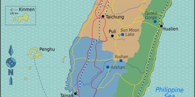Taipei (Taiwan) mapa ubicació