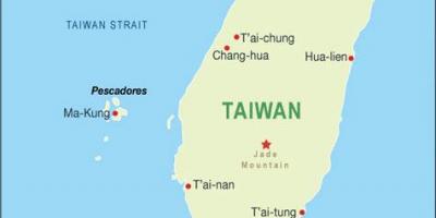 Taiwan l'aeroport internacional de taoyuan mapa
