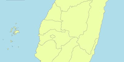 Taiwan mapa de taoyuan